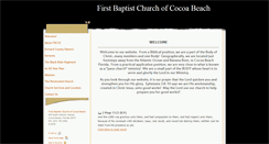 Desktop Screenshot of fbccocoabeach.com